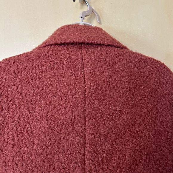 Sam Edelman Women's Cozy Sherpa Jacket in Dusty Rose size S - Picture 7 of 12